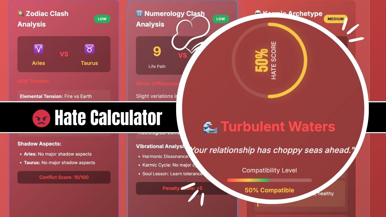 Hate Calculator Love And Hate Compatibility By Name hate-calculator-love-and-hate-compatibility-by-name